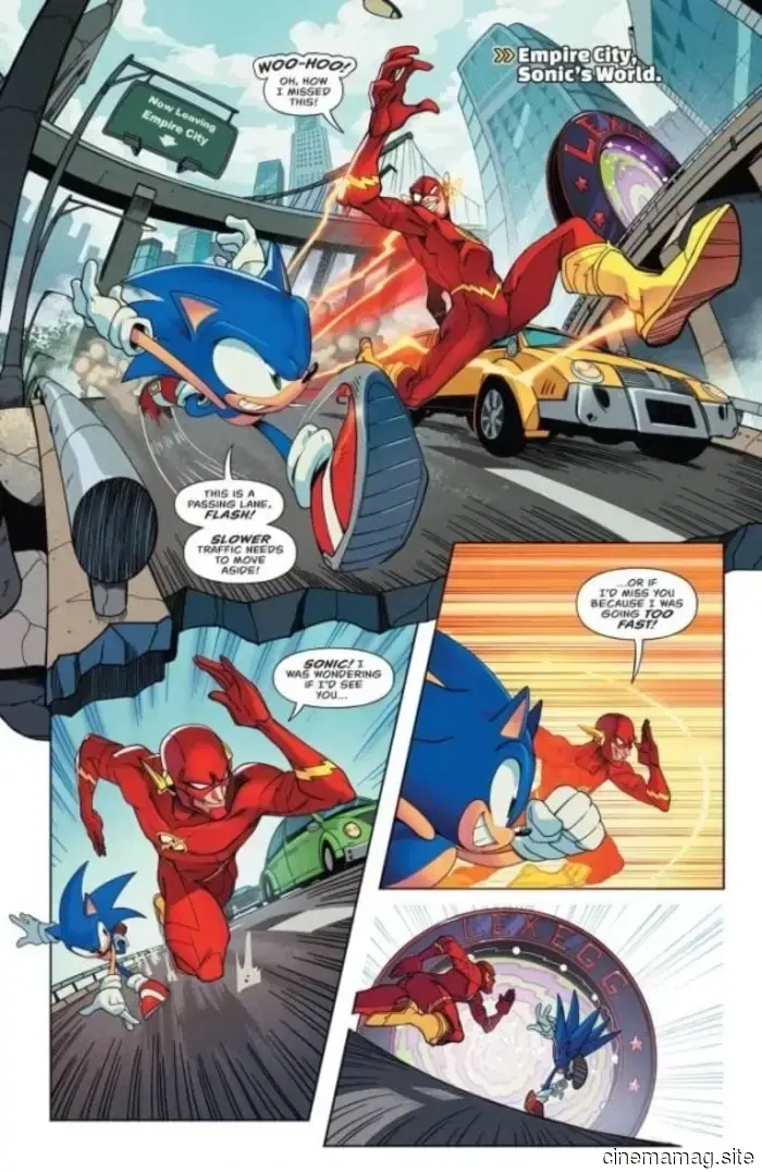 Comic Book Preview – DC x Sonic the Hedgehog: The Metal Legion #1