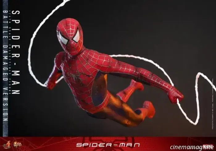 Человек-паук Тоби Магуайра получил вариант с боевыми повреждениями для новой фигурки Hot Toys в масштабе 1/6.