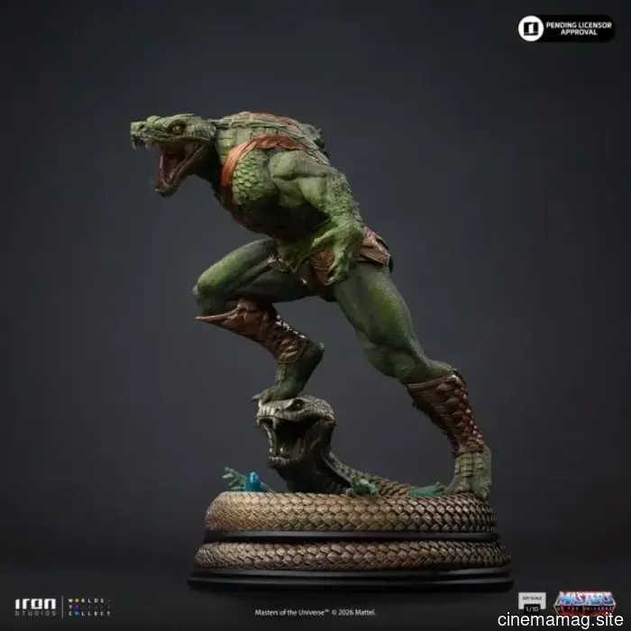 Кобра Хан присоединяется к коллекции Art Scale Masters of the Universe от Iron Studios с новой статуей