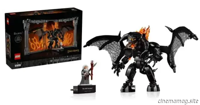 LEGO Il Signore degli Anelli: Balrog Book Nook set rivelato