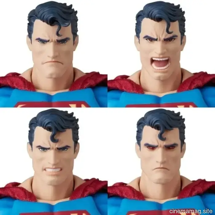 Per domani, le action figures MAFEX di Superman e Wonder Woman svelate da Medicom