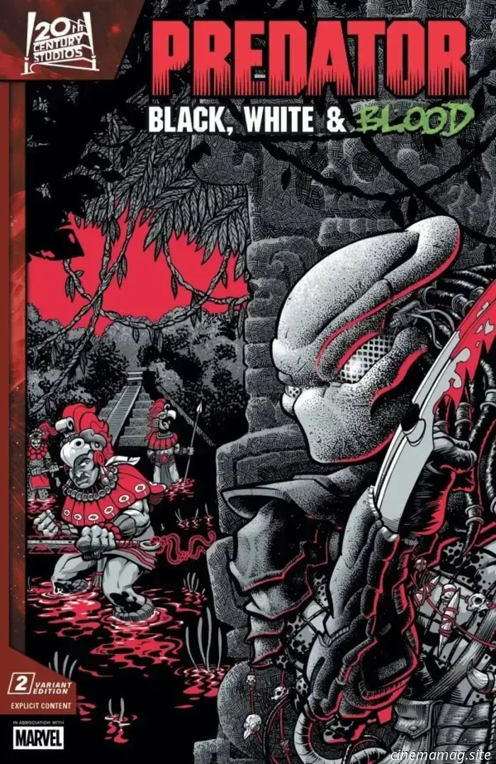 Predator: Nero, Bianco e Sangue n. 2 - Anteprima del fumetto