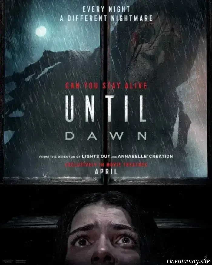 Le locandine del film Until Dawn svelano gli incubi che ci aspettano