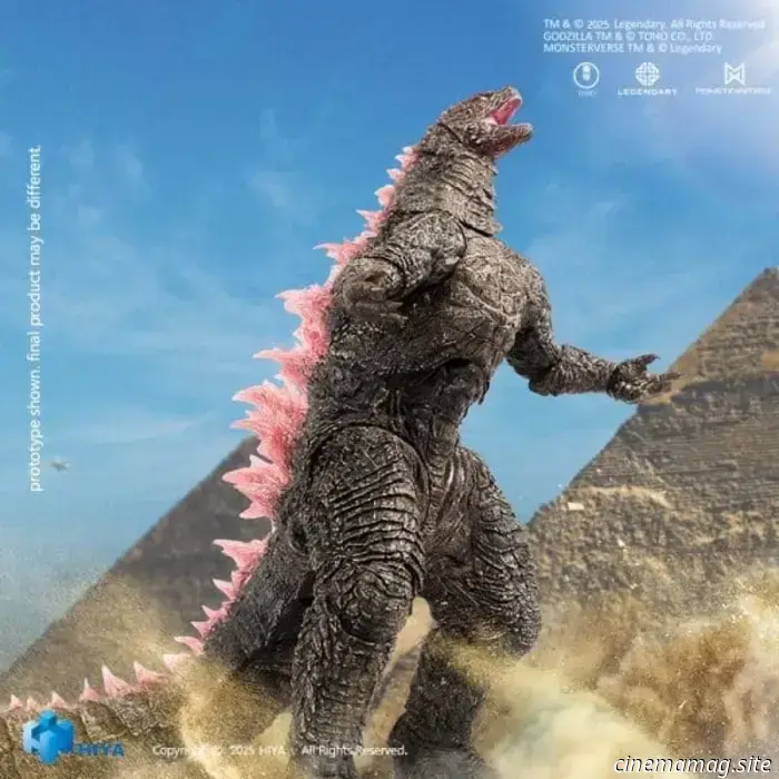 Hiya Toys lanza la figura de acción Godzilla Evolved con Rayo de Calor de Godzilla x Kong: The New Empire