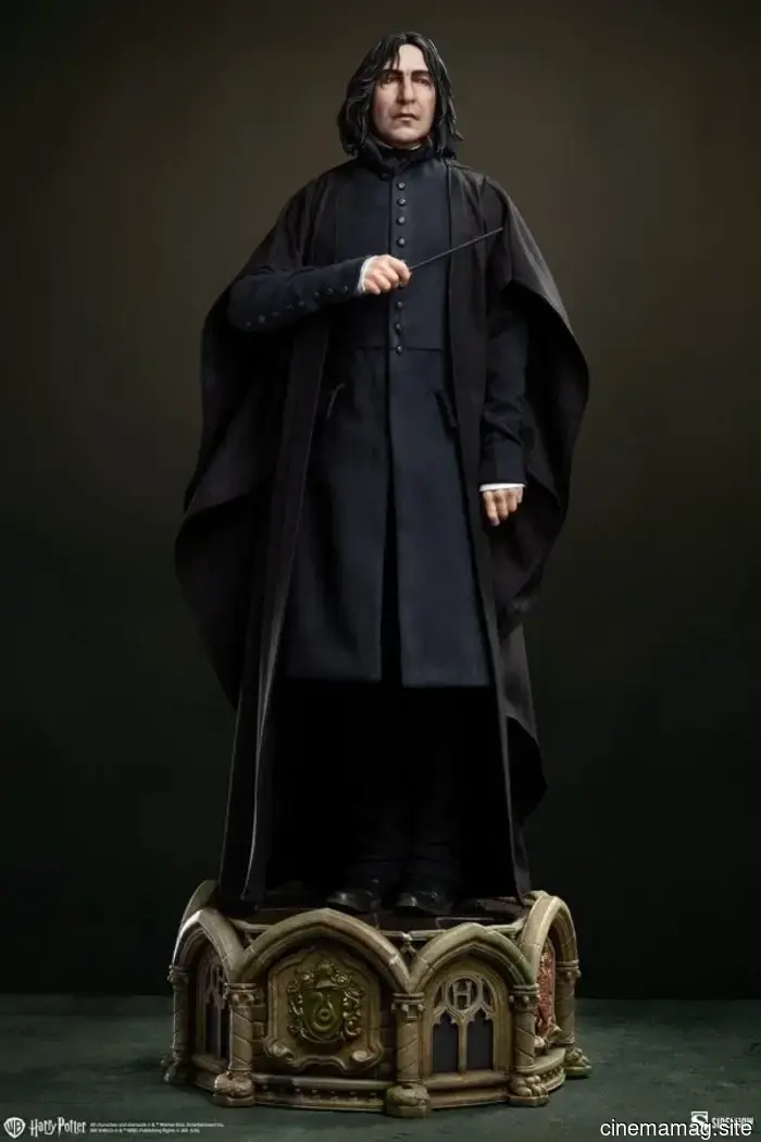 La figura de formato premium de Harry Potter del profesor Severus Snape de Alan Rickman llega de Sideshow.