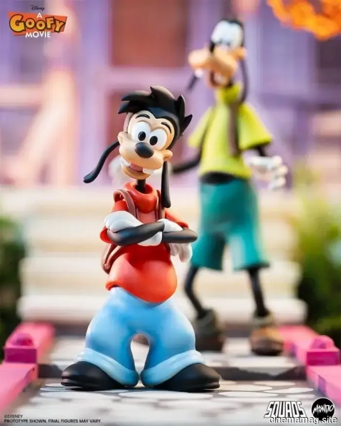 Mondo reveals a set of figures featuring Powerline, Max, and Goofy from A Goofy Movie.