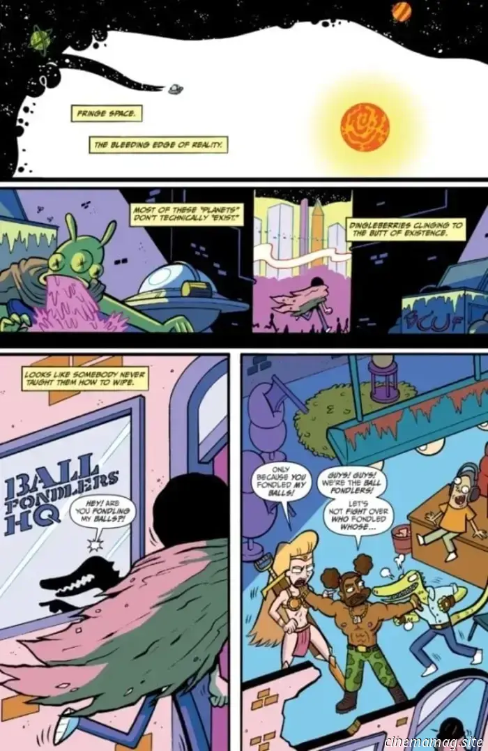 Comic Book Sneak Peek – Rick and Morty: The End #1