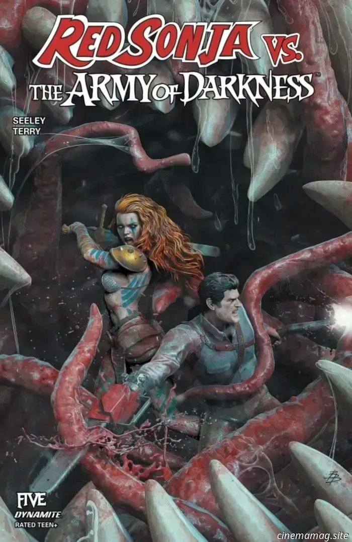 Red Sonja contro L'Armata delle Tenebre n. 5 - Anteprima del fumetto