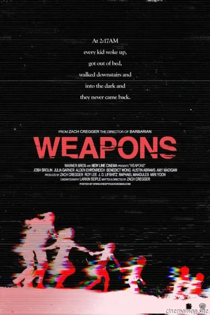 The initial teaser trailer for "Weapons," the latest film by Barbarian director Zach Cregger.