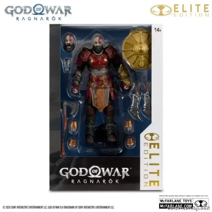 Nuevas figuras de acción de God of War Ragnarök reveladas por McFarlane Toys