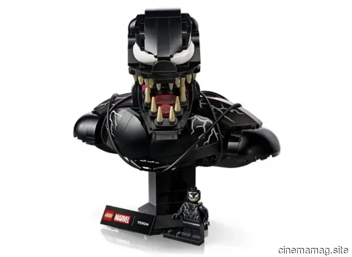 Venom si unisce alla collezione di busti Marvel di LEGO