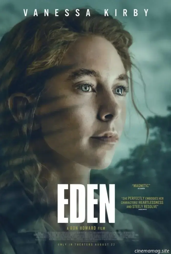 I poster di Eden presentano Jude Law, Ana de Armas, Sydney Sweeney, Vanessa Kirby e Daniel Bruhl