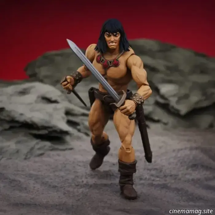 La figura Hero H.A.C.K.S. de Conan el Bárbaro presentada por Boss Fight Studio
