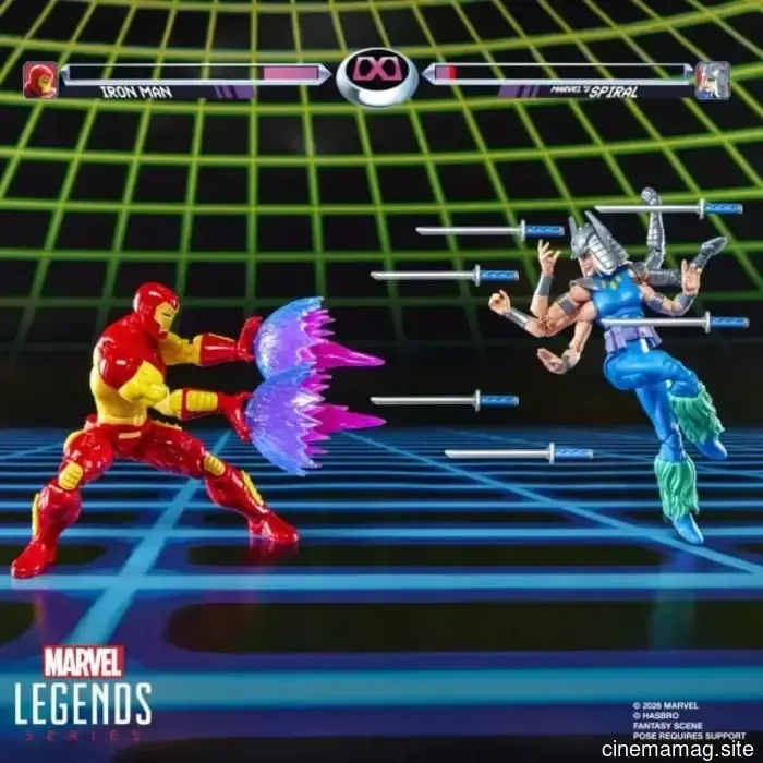 Hasbro has unveiled new figures from the Marvel Legends Series, featuring Iron Man vs. Spiral, Wolverine vs. Psylocke, as well as Gargantos and Sentinel figures.