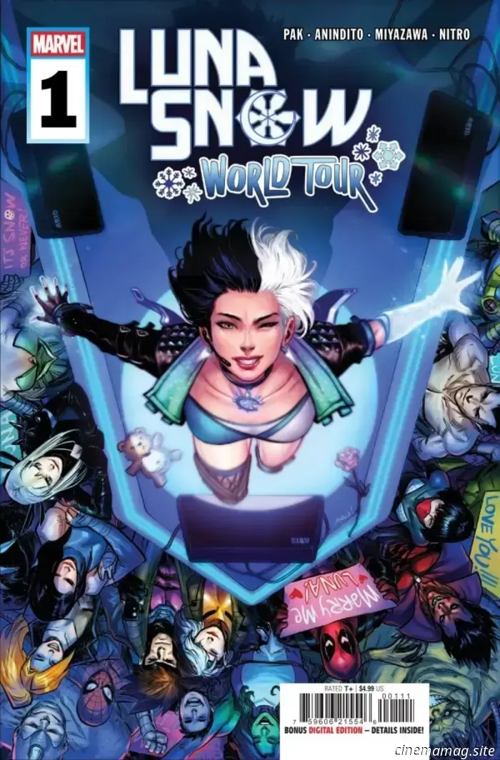 Превью комикса — Луна Сноу: Мировое турне №1