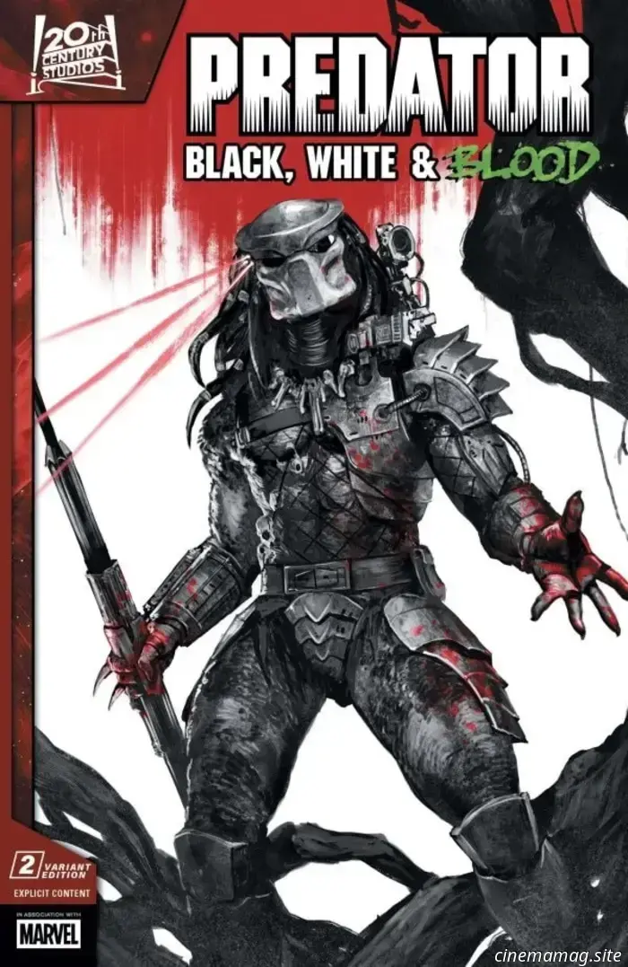 Predator: Nero, Bianco e Sangue n. 2 - Anteprima del fumetto