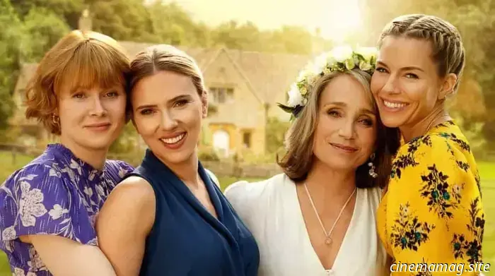 Scarlett Johansson, Sienna Miller, and Emily Beecham feature in the trailer for the drama directed by Kristin Scott Thomas, titled My Mother's Wedding.