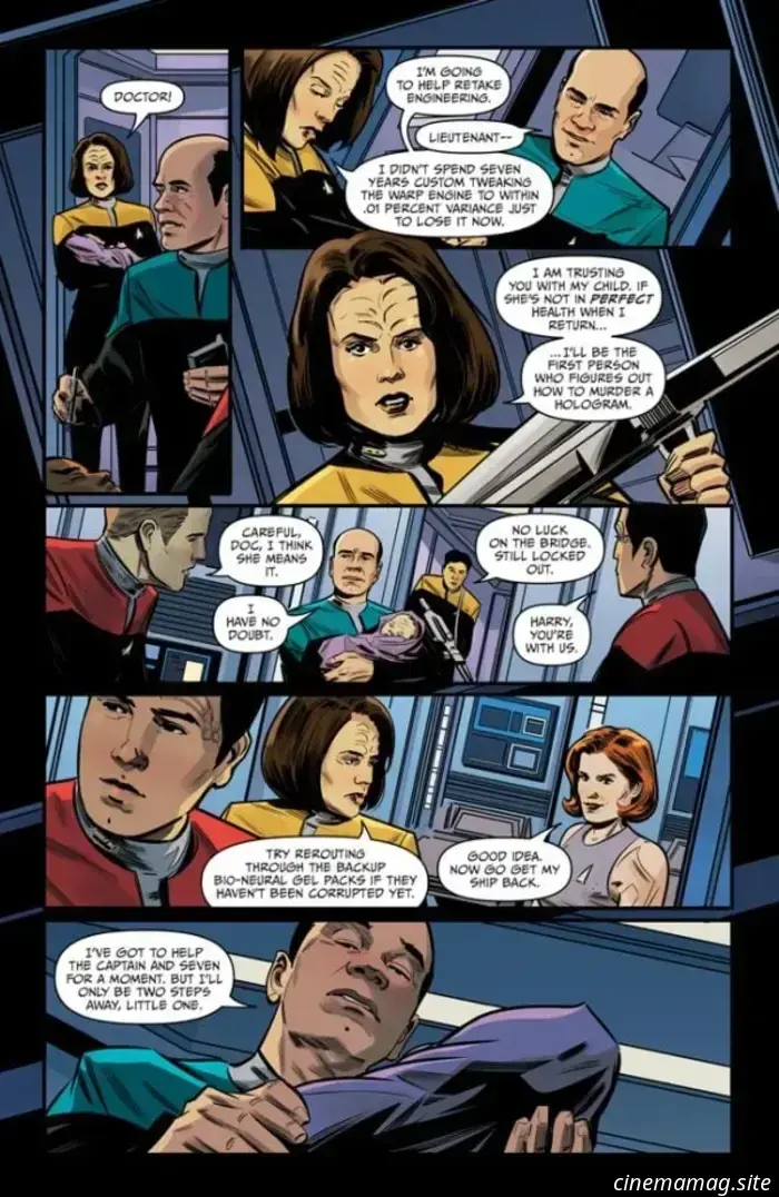 Comic Book Sneak Peek – Star Trek: Voyager – Homecoming #2