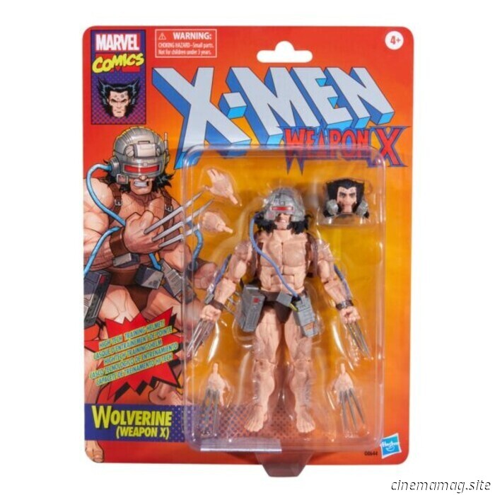 Figura de Wolverine (Arma X) de la serie Marvel Legends desatada por Hasbro