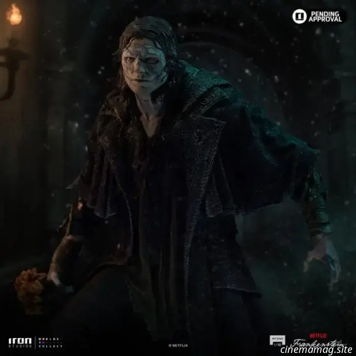 Iron Studios da vida a la criatura de Jacob Elordi con una estatua coleccionable del Monstruo de Frankenstein.