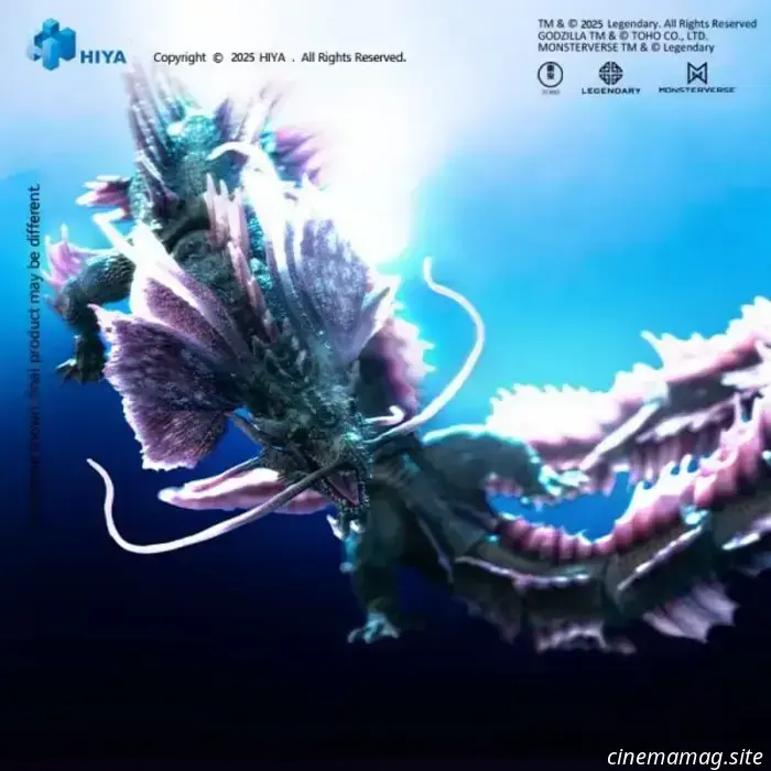 Tiamat entra a far parte della serie Exquisite Basic "Godzilla x Kong: The New Empire" di Hiya Toys.