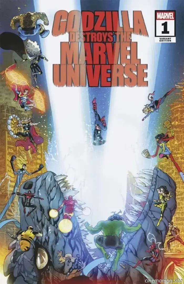Godzilla Destroys the Marvel Universe #1 - Comic Book Sneak Peek