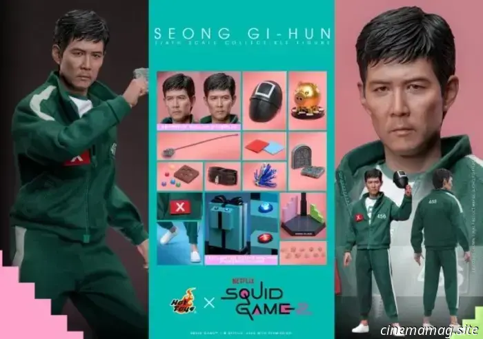 Seong Gi-hun, de Squid Game, recibe una figura a sexta escala de Hot Toys