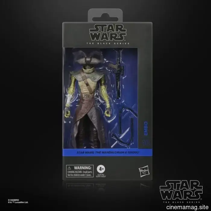 Hasbro has revealed the Black Series and Vintage Collection figures for Star Wars: The Mandalorian and Grogu.