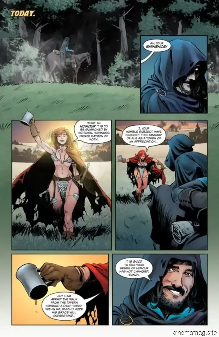 Comic Book Sneak Peek – Red Sonja: She-Devil with a Sword #1