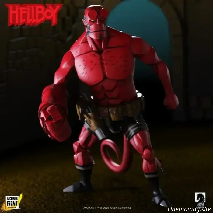 Boss Fight Studio unveils a new line of action figures featuring Hellboy, Lobster Johnson, and Gruagach.