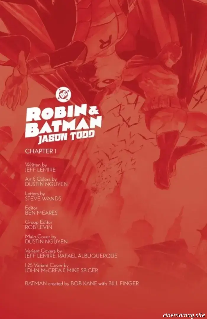 Robin & Batman: Jason Todd #1 - Comic Book Sneak Peek