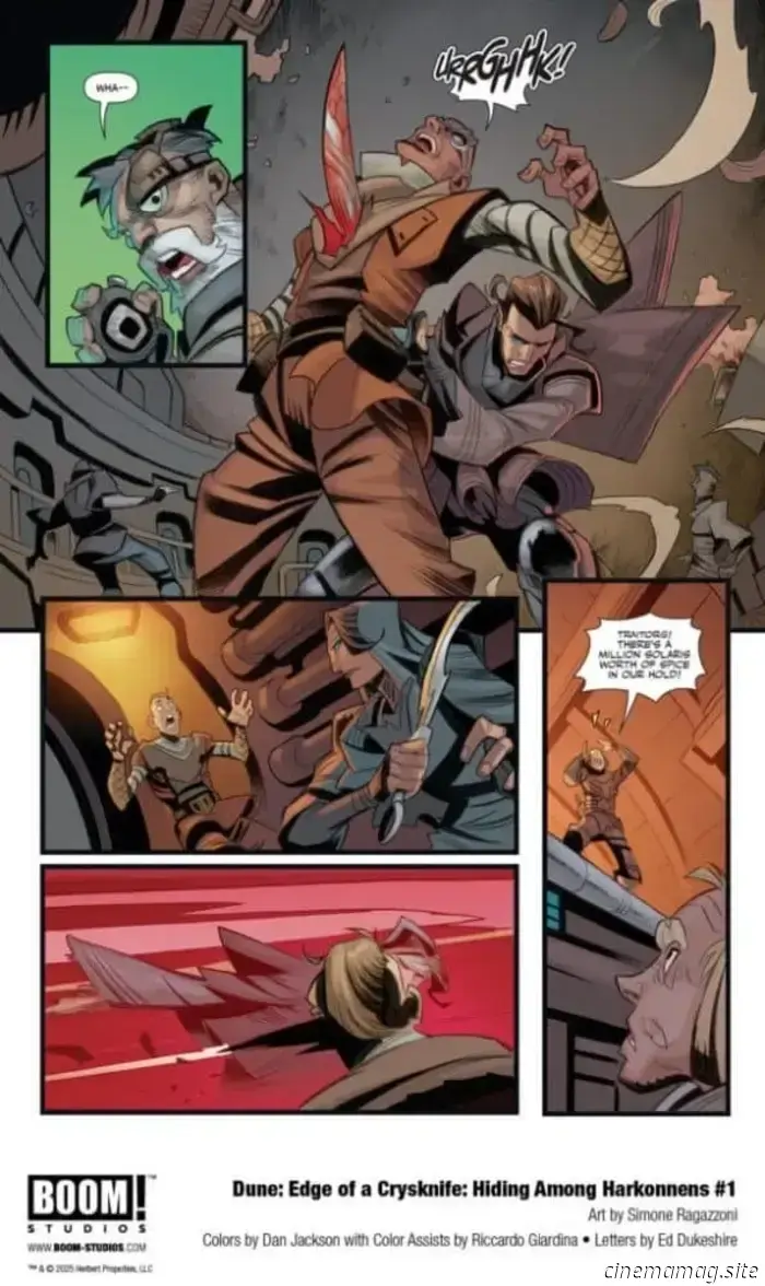 Dune: Al Limite di un Crysknife: Nascosti tra gli Harkonnen #1 - Anteprima del Fumetto