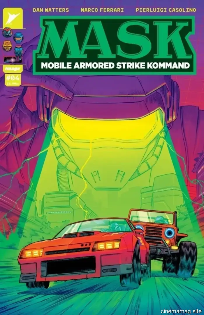 Comic Book Sneak Peek – M.A.S.K. #4