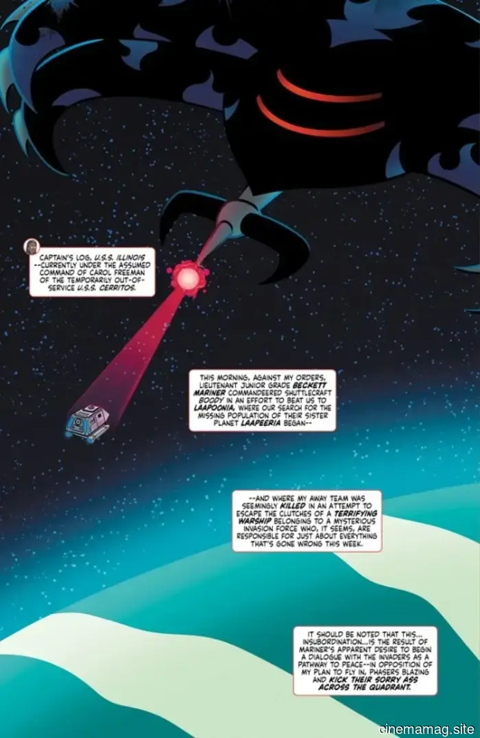 Preview of the Comic Book – Star Trek: Lower Decks #17