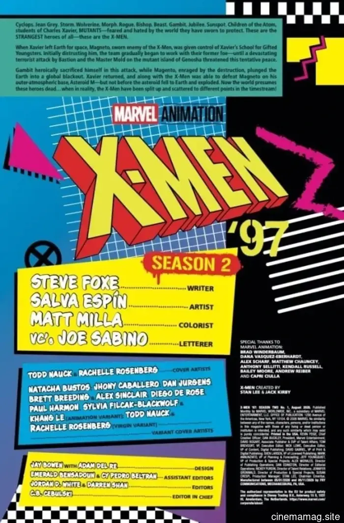 Comic Book Sneak Peek – X-Men ’97: Season Two #1