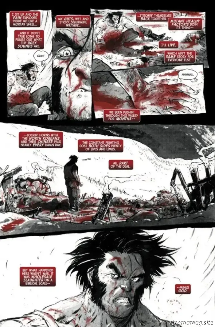 Anteprima del fumetto – Logan: Black, White & Blood #1
