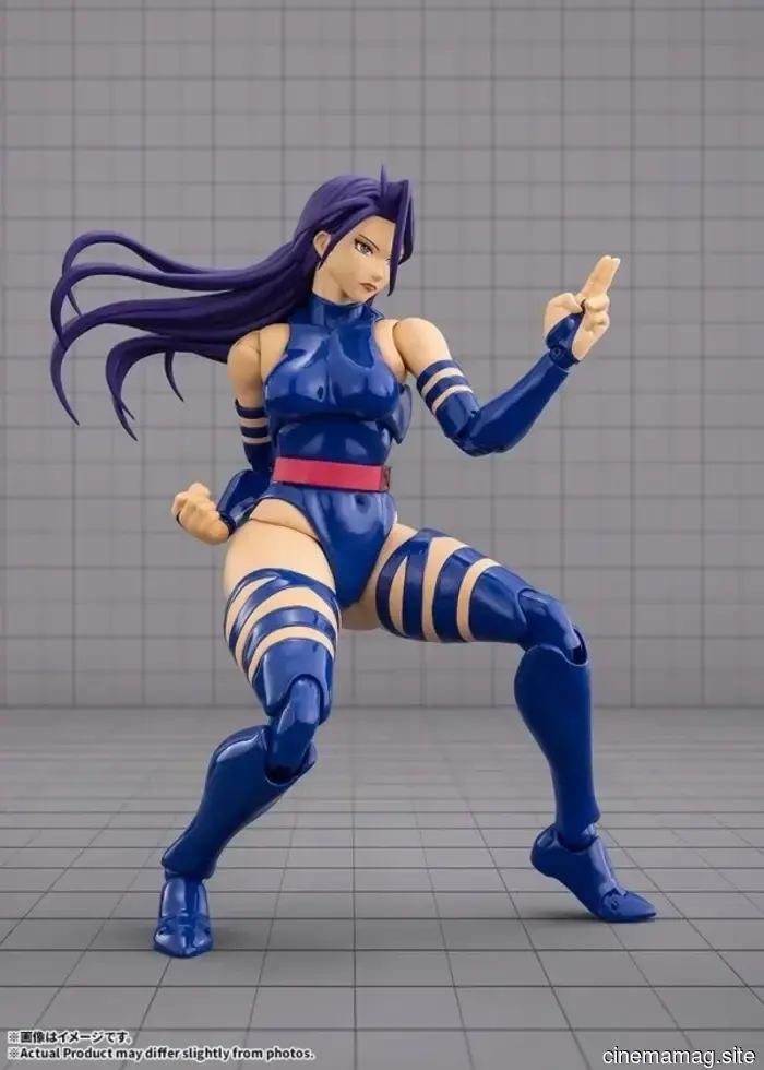 Psylocke is now part of Tamashii Nations' Marvel GamerVerse S.H.Figuarts series with the release of a new action figure.