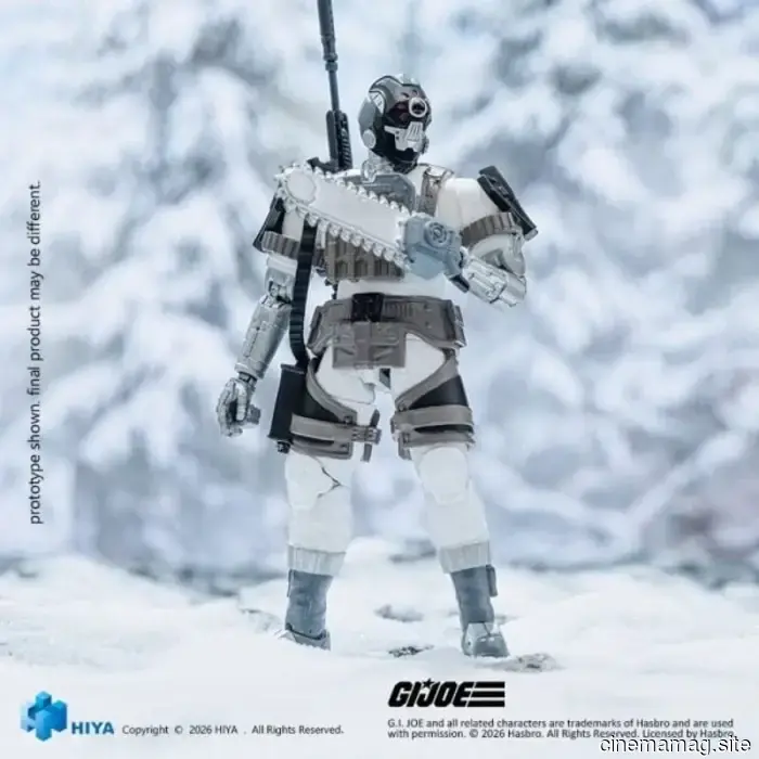 Arctic B.A.T. se une a la colección de figuras de acción G.I. Joe Exquisite Mini Series de Hiya Toys.