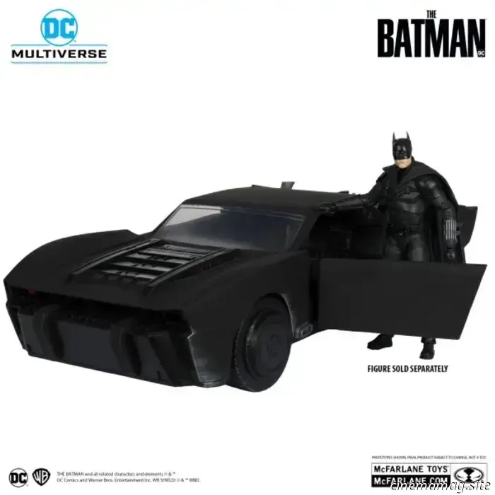 McFarlane Toys выпускает Бэтмобиль The Batman из линейки DC Multiverse.