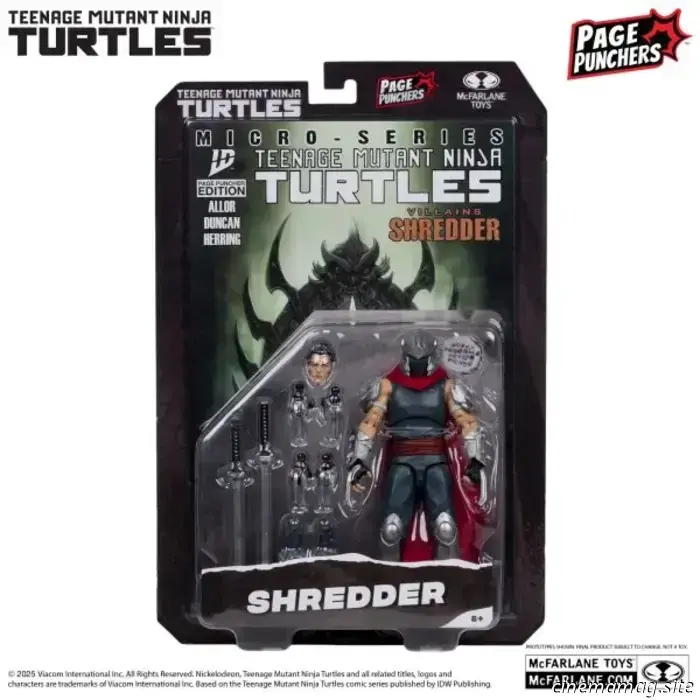 McFarlane svela i nuovi Page Punchers delle Tartarughe Ninja