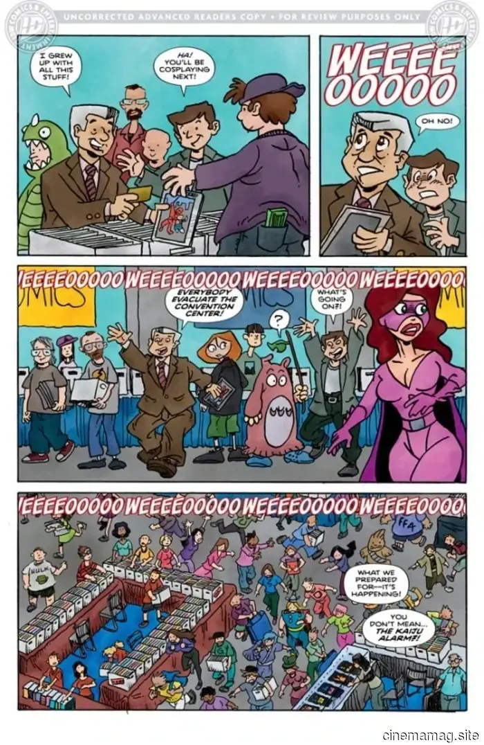Comic Book Sneak Peek – Godzilla vs. America: San Diego #1