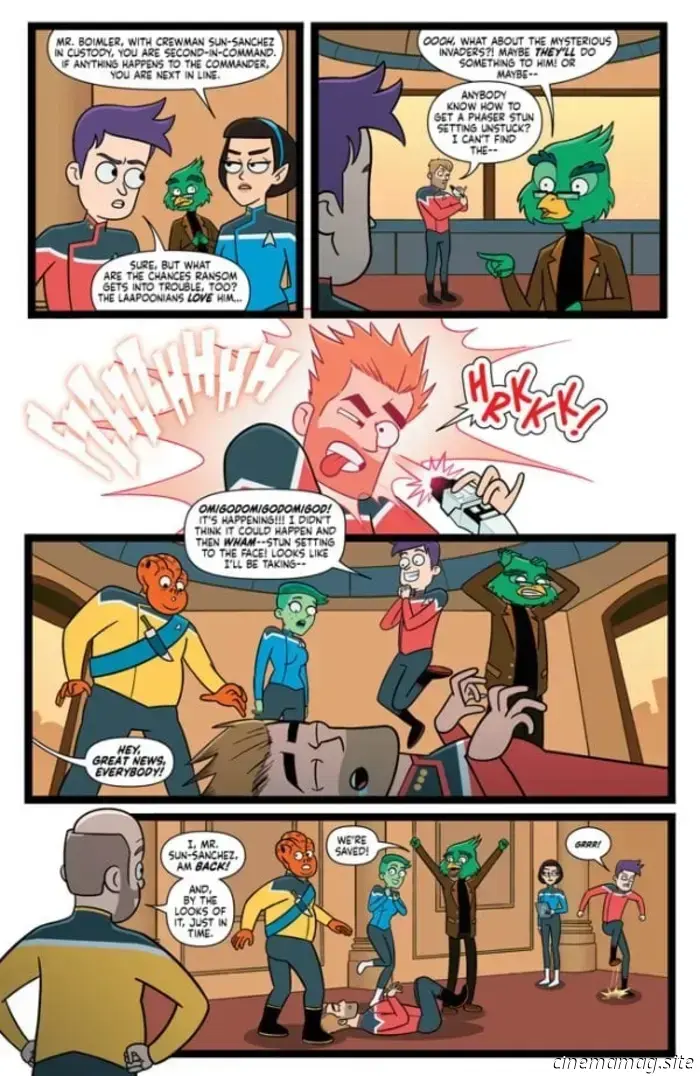 Comic Book Sneak Peek – Star Trek: Lower Decks #15