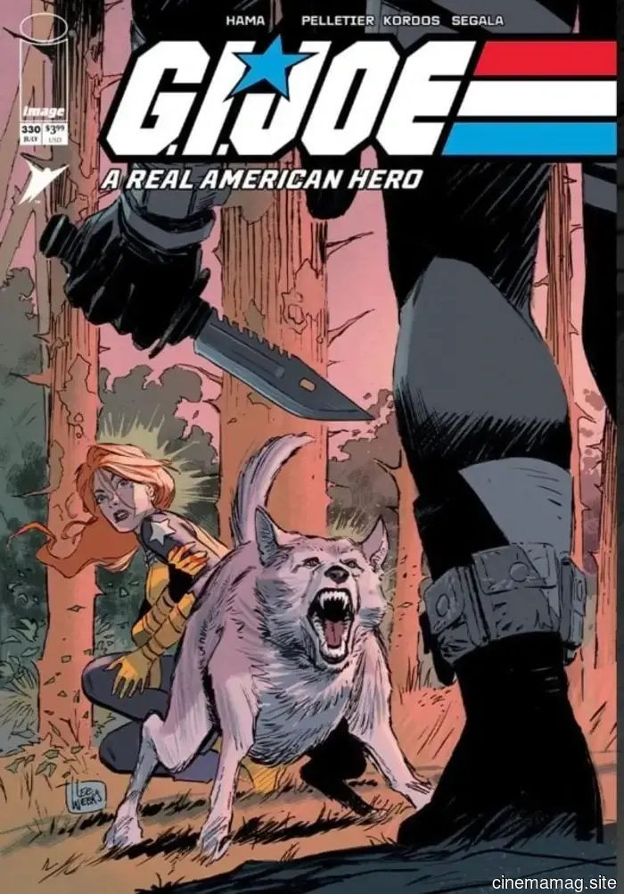 Скарлетт против Змеиных Глаз в тизере G.I. Joe: Настоящий Американский Герой #330