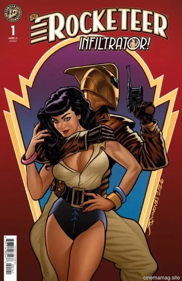 ¡Cliff Secord regresa para la nueva serie The Rocketeer: Infiltrator!