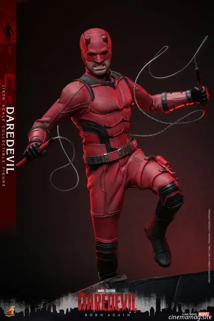 Hot Toys reveals a new sixth scale figure of Daredevil from Marvel's Daredevil: Born Again.