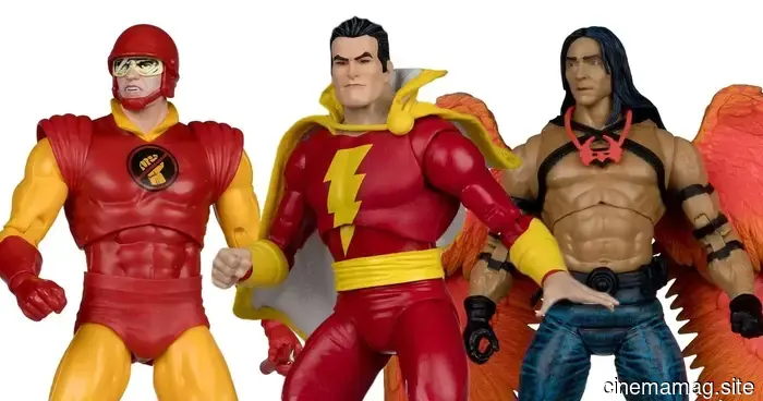Шазам, Звёздный человек, Ларфлиз, Чёрный кондор и Гангбастер - фигурки DC Multiverse от McFarlane Toys открывают предзаказы