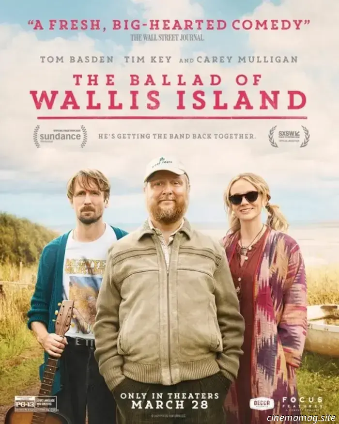 In the trailer for The Ballad of Wallis Island, Carey Mulligan and Tom Basden portray hesitant musicians.