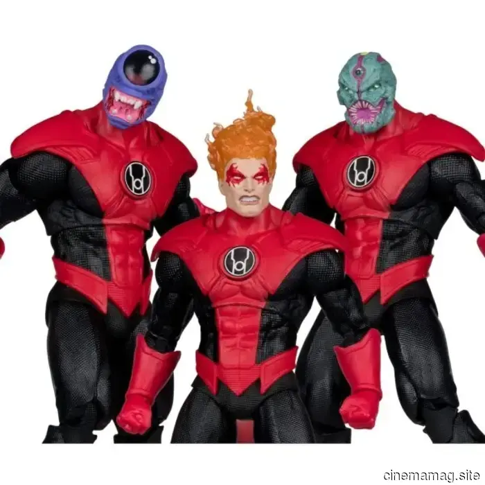 DC Multiverse Атроцитус и Корпус Красных Фонарей в упаковке из 2-х фигурок, представленная McFarlane Toys