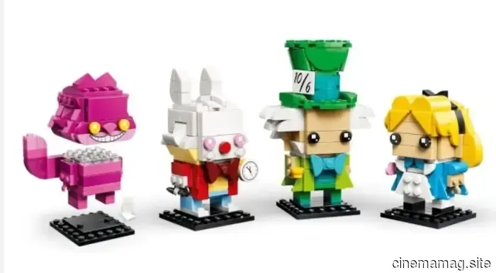 LEGO will be releasing new BrickHeadz sets inspired by Disney's Alice in Wonderland and Toy Story in June.