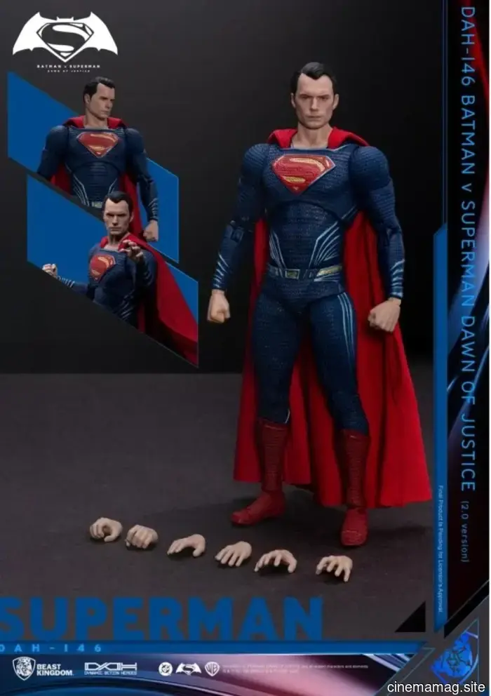 Beast Kingdom reveals new Knightmare Batman and Superman Dynamic 8ction Heroes figures from Batman v Superman: Dawn of Justice.